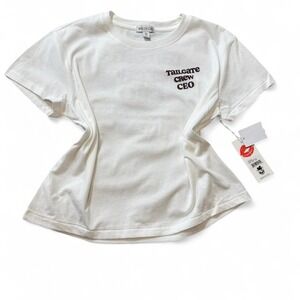 Wildfox White Tailgate‎ Graphic Tee